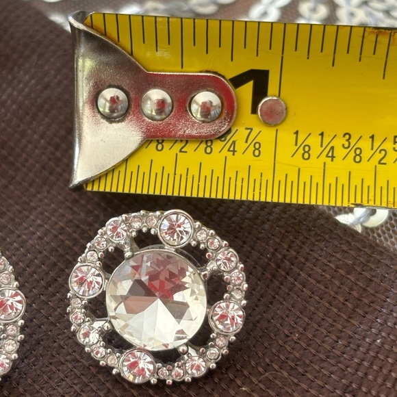 Kate Spade Silver Crystal Bracelet and Earrings Set - Picture 6 of 7